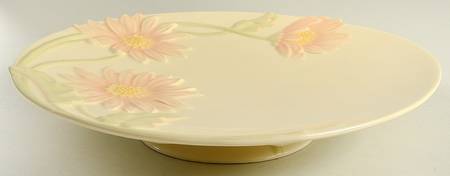 Floral Blossom Collection 12" Diameter Pedestal Cake Stand
