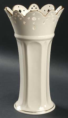 Linen & Lace Collection 9" Vase