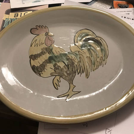 Gourmet Giftware 12" Oval Serving Platter