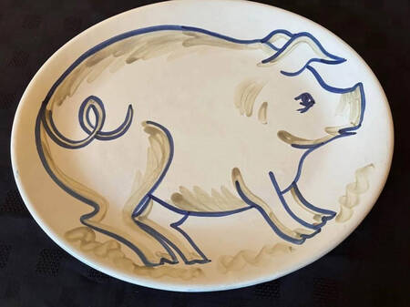 Gourmet Giftware 15" Oval Serving Platter