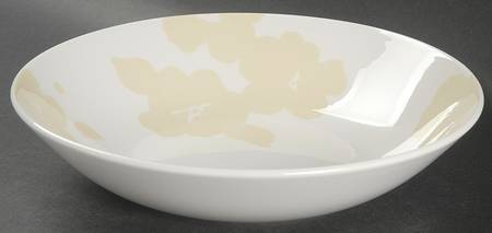 Floral Silhouette Buttercup 8" Individual Pasta Bowl
