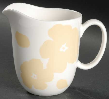 Floral Silhouette Buttercup Creamer