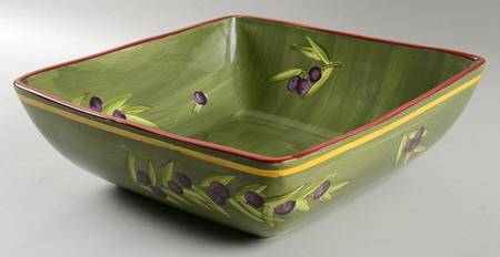 Sonora 13" Square Serving Bowl