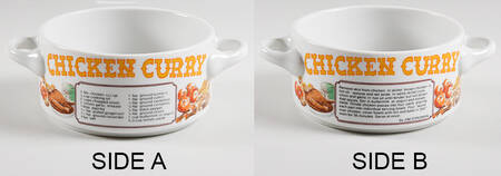 LJU1 Individual Handled Soup Bowl by Ljungberg