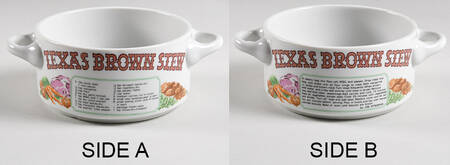 LJU1 Individual Handled Soup Bowl