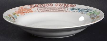LJU1 Large Rim Soup Bowl