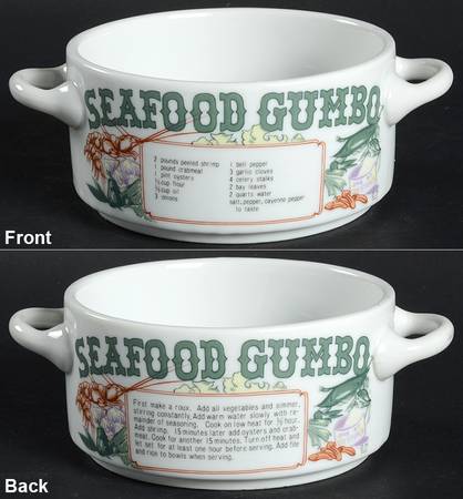 LJU1 Individual Handled Soup Bowl
