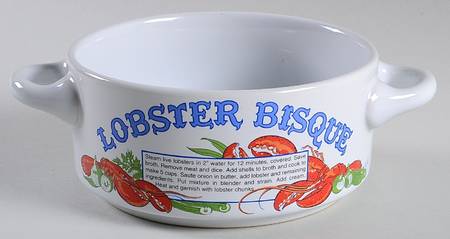 LJU1 Individual Handled Soup Bowl