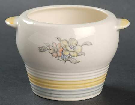 Oslo Surf (Grey Yellow) Sugar Bowl No Lid