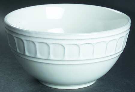 Trellis White Soup/Cereal Bowl