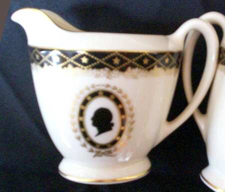 George Washington Black Creamer