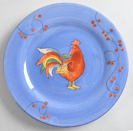 Somerset Blue Salad/Dessert Plate