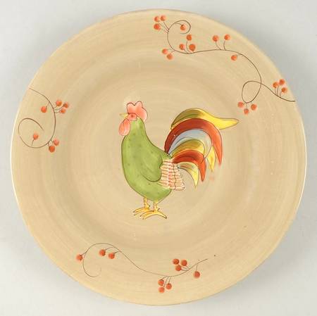 Somerset Cream Salad/Dessert Plate