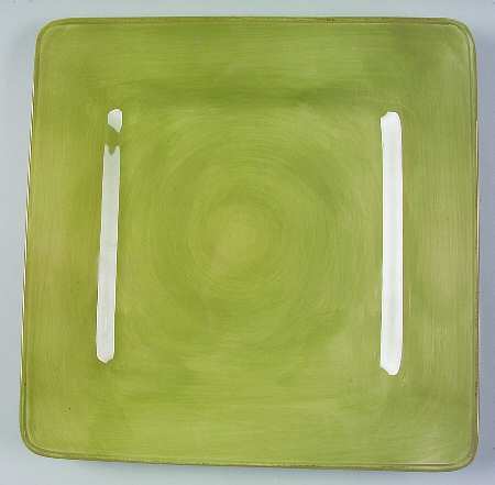 Somerset Sage Green Square Dinner Plate
