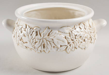 Embossed Leaf Tureen No Lid