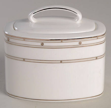 Pebble Point Sugar Bowl & Lid