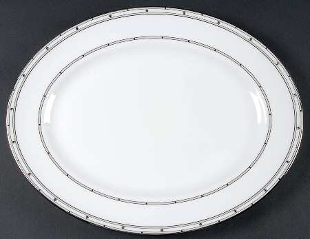 Pebble Point 13" Oval Serving Platter