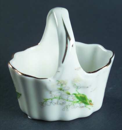 LEF67 (Gold Trim) Small Basket