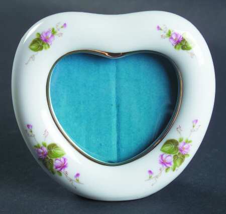 Impatience Heart Shaped Frame-Holds 2 1/2" X 2"