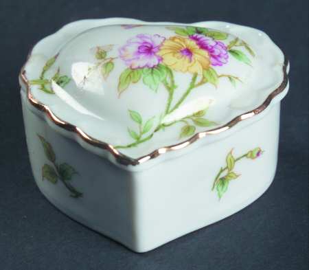 Narcissus Trinket Box & Lid