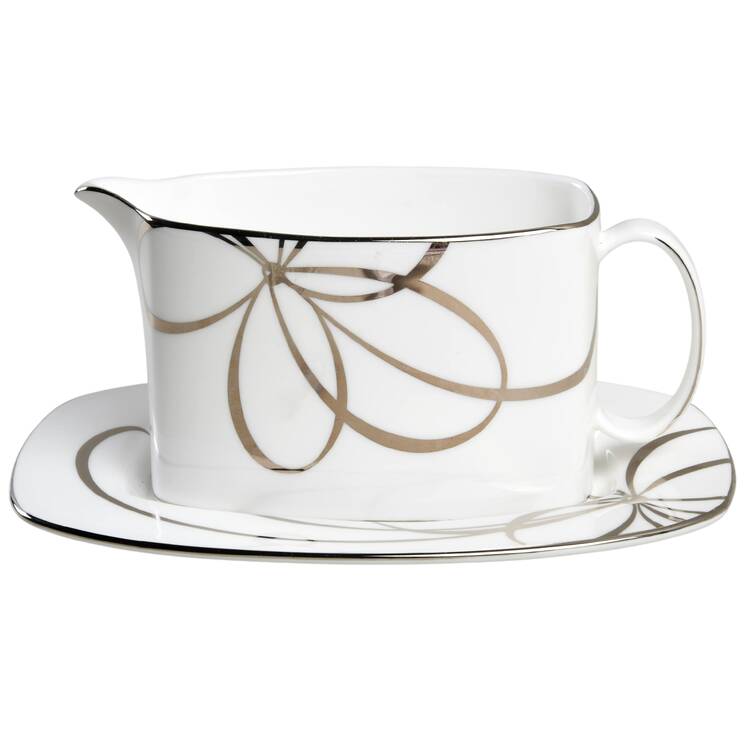 Belle Boulevard Gravy Boat & Underplate