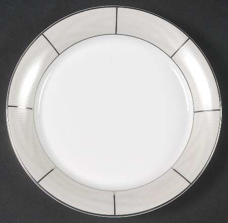 Silk Moire Pearl Bread & Butter Plate