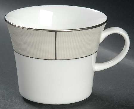 Silk Moire Pearl Flat Cup