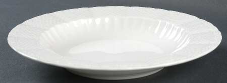 Spring Lace Large Rim Soup Bowl