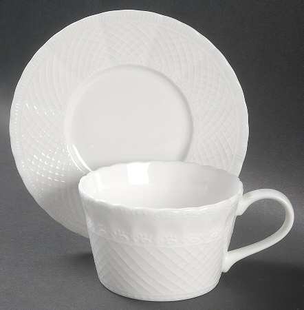 Spring Lace Breakfast Cup & Saucer Set