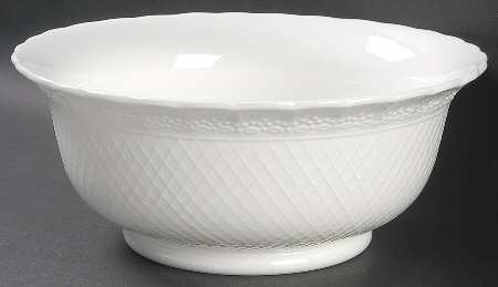 Spring Lace 10" Round Vegetable Bowl