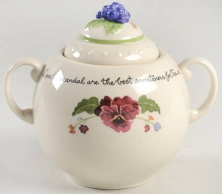 A Proper Tea Sugar Bowl & Lid