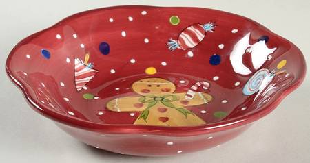 Christmas Treat Coupe Soup Bowl