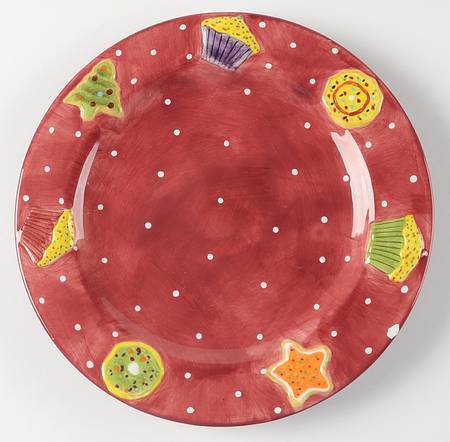 Christmas Treat Salad Plate