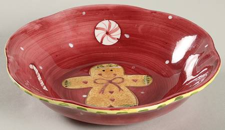 Christmas Treat Coupe Soup Bowl