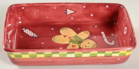 Christmas Treat 11" Rectangular Baker