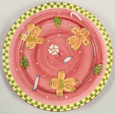 Christmas Treat 14" Chop Plate (Round Platter)