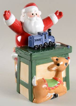 Rudolph the Red-Nosed Reindeer Figural Candy Box & Lid