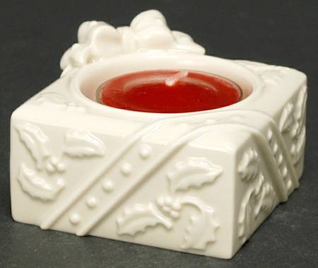 Yuletide Glowlites Figural Tea Light Candleholder