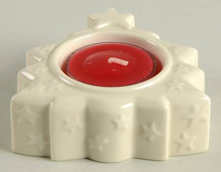 Yuletide Glowlites Figural Tea Light Candleholder