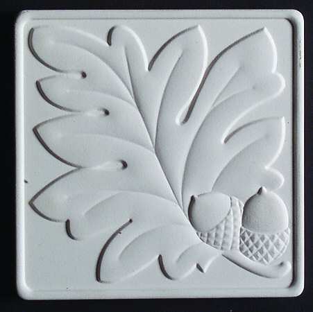 Leaves Square Corkback Coaster