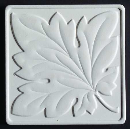 Leaves Square Corkback Coaster