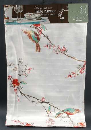 Chirp 14" X 90" Cloth Table Runner