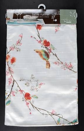 Chirp 14" X 90" Cloth Table Runner