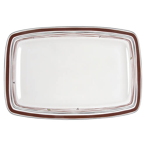 Flourish 15" Rectangular Serving Platter