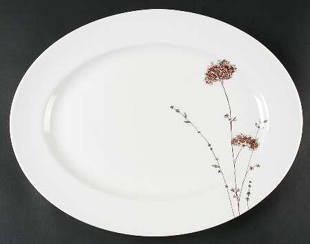 Flourish 16" Oval Serving Platter