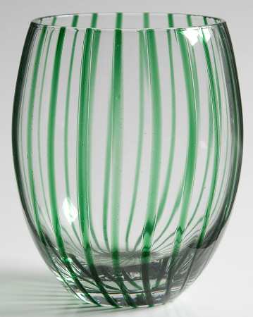 Sag Harbor Green Water Glass