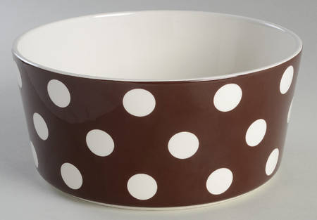 Sag Harbor Chocolate 8" Round Vegetable Bowl