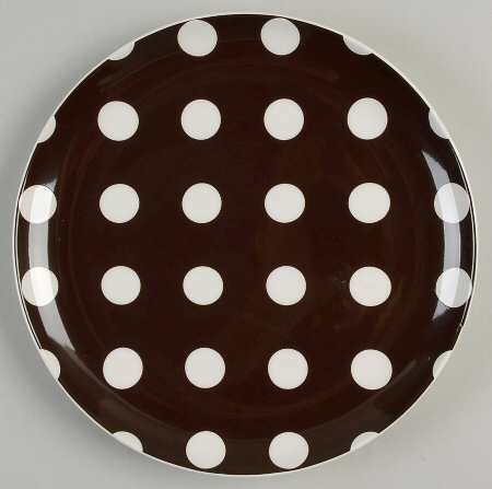Sag Harbor Chocolate Salad Plate