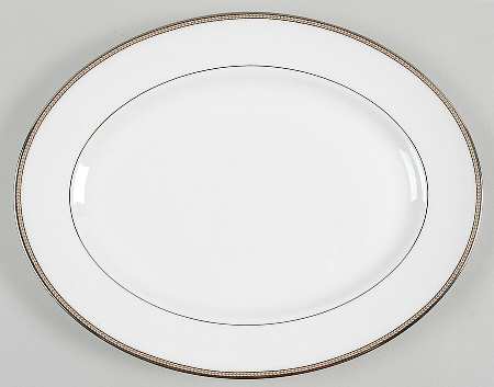 Sonora Knot 13" Oval Serving Platter