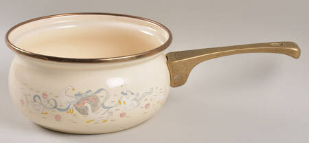 Happy Geese 1 Qt Metal Saucepan W/No Lid
